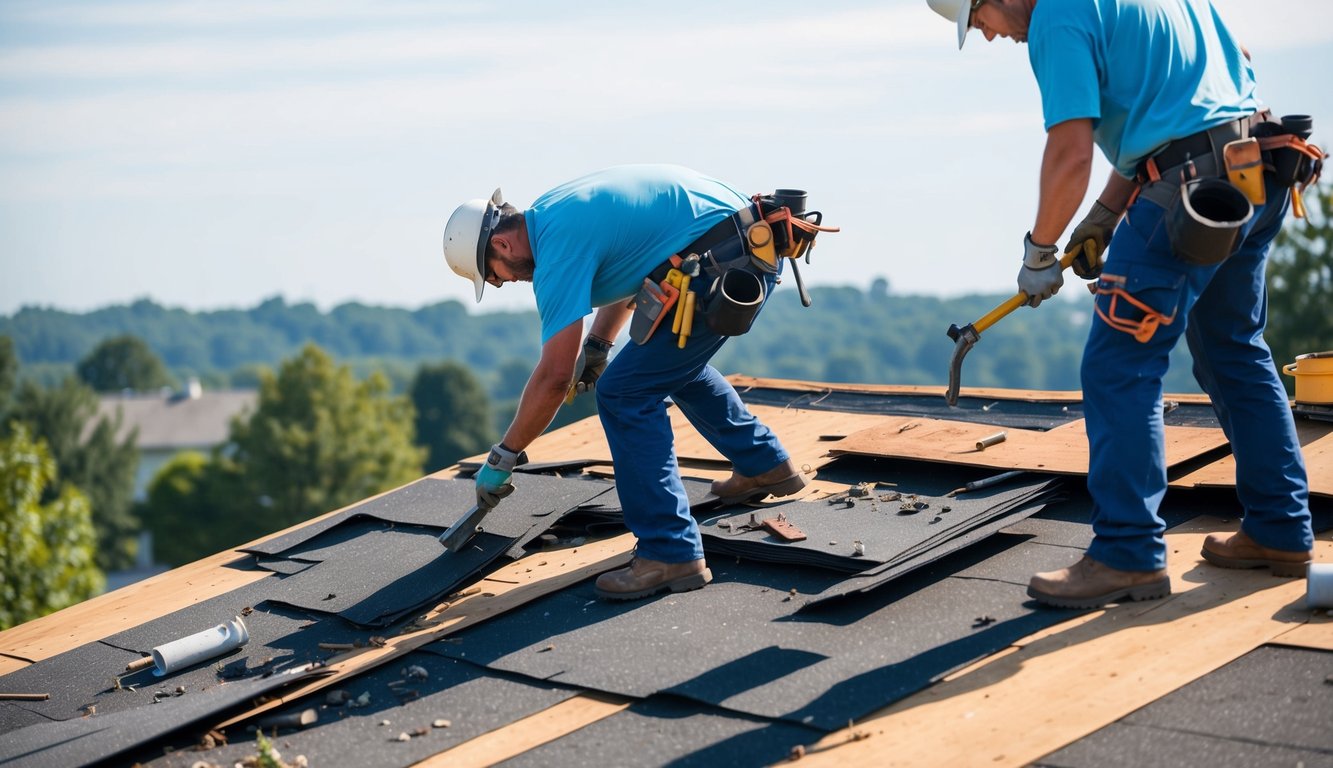 Startseite 9 Dachpappe entfernen