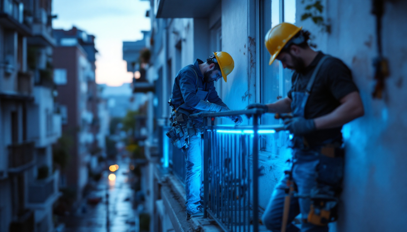 Startseite 7 Balkongeländer anbauen